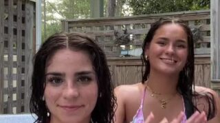 Sofia crnilovic Sexy Girl in bikini – Having fun at  the pool